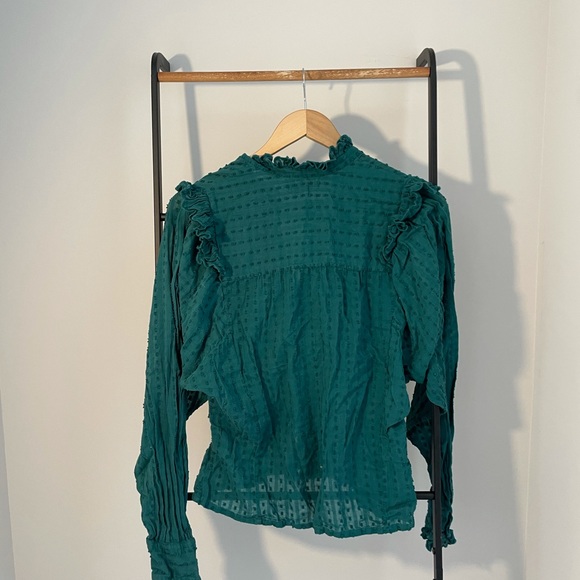 Isabel marant Etoile green top linen - Picture 4 of 4